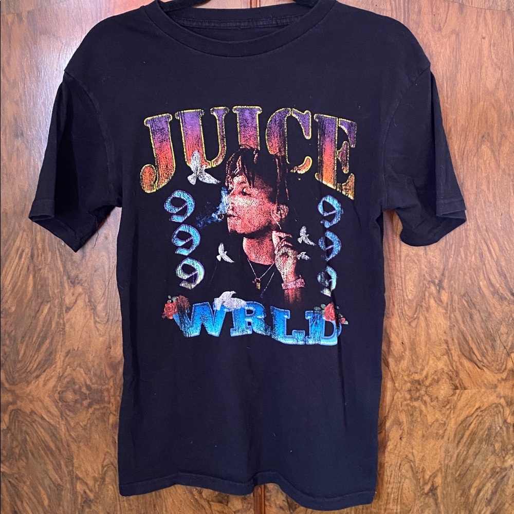 Juice WRLD 999 Graphic Rap Hip Hop Unisex T Shirt Black Medium